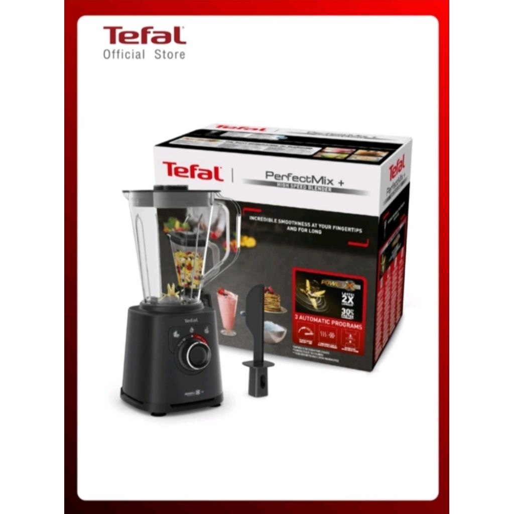 Tefal เครื่องปั่นพลังงานสูง Perfect Mix + Tritan Jar 1200 วัตต์ รุ่น Bl88A831