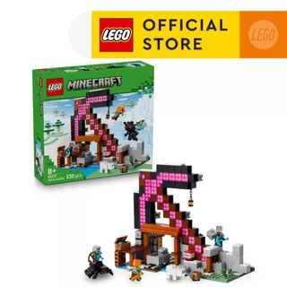 LEGO Minecraft 21277 The Pickaxe Mine (530pcs.), Building Blocks, Kids Toy