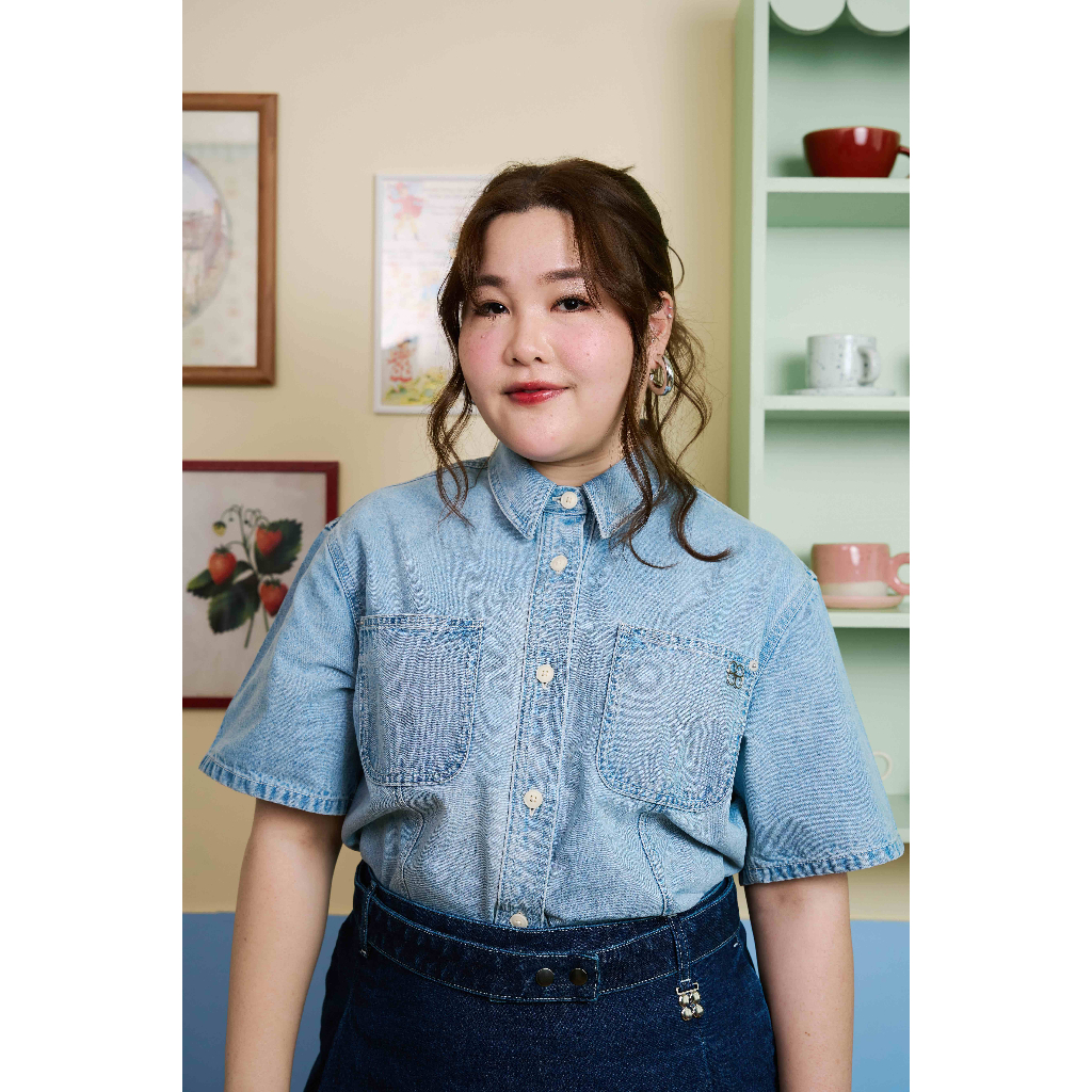 (พร้อมส่ง) GLOSSIBLE.CO JAMIE JEAN SHIRT