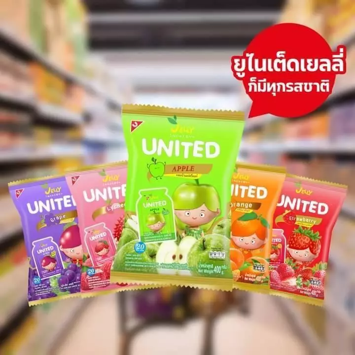 ยูไนเต็ด เยลลี่ ขนาด 400 กรัม