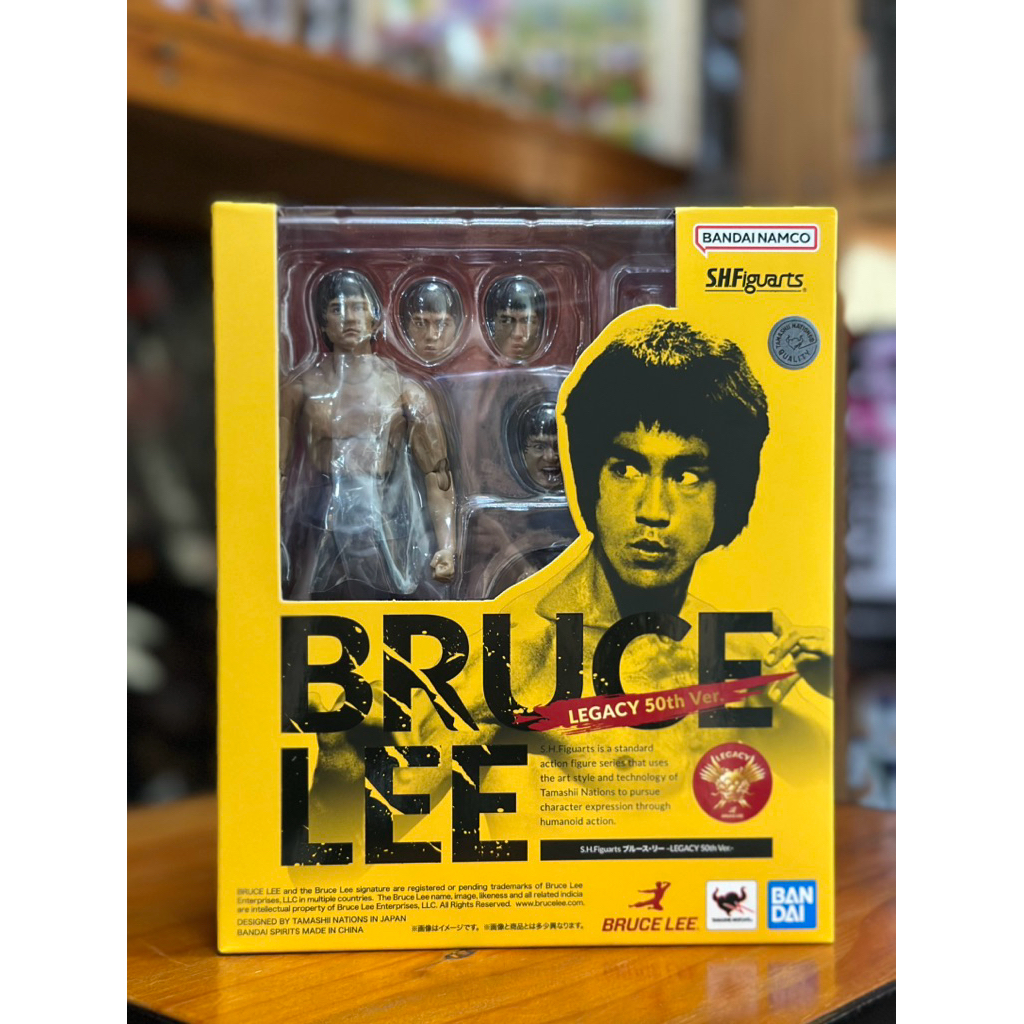S.H.Figuarts BRUCE LEE Legacy 50th Ver. Bandai Figure
