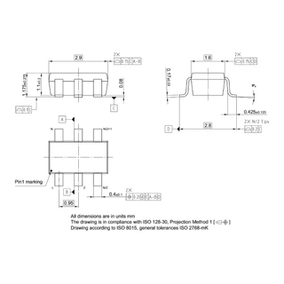 ไอซี IC วงจรรวม Integrated Circuit OB2262MP OB2263MP OB2273MP OB2362AMP OB2560MP #SOT23-6 (1 ตัว)