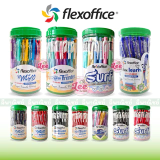 ปากกา Flexoffice 0.5-0.7mm. (50ด้าม)