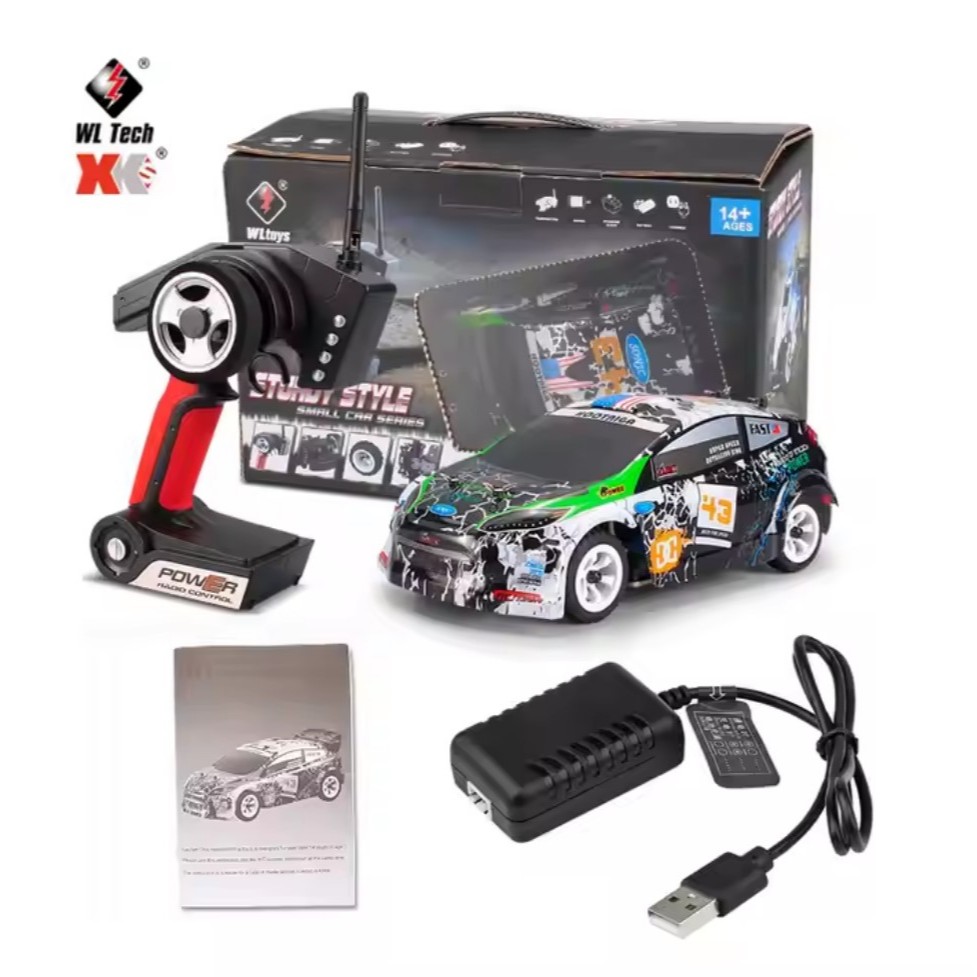 (สินค้าในไทย) Wltoys K989 4WD 1/28  ความเร็วสูง2.4GHz Off-Road RTR Rally Drift