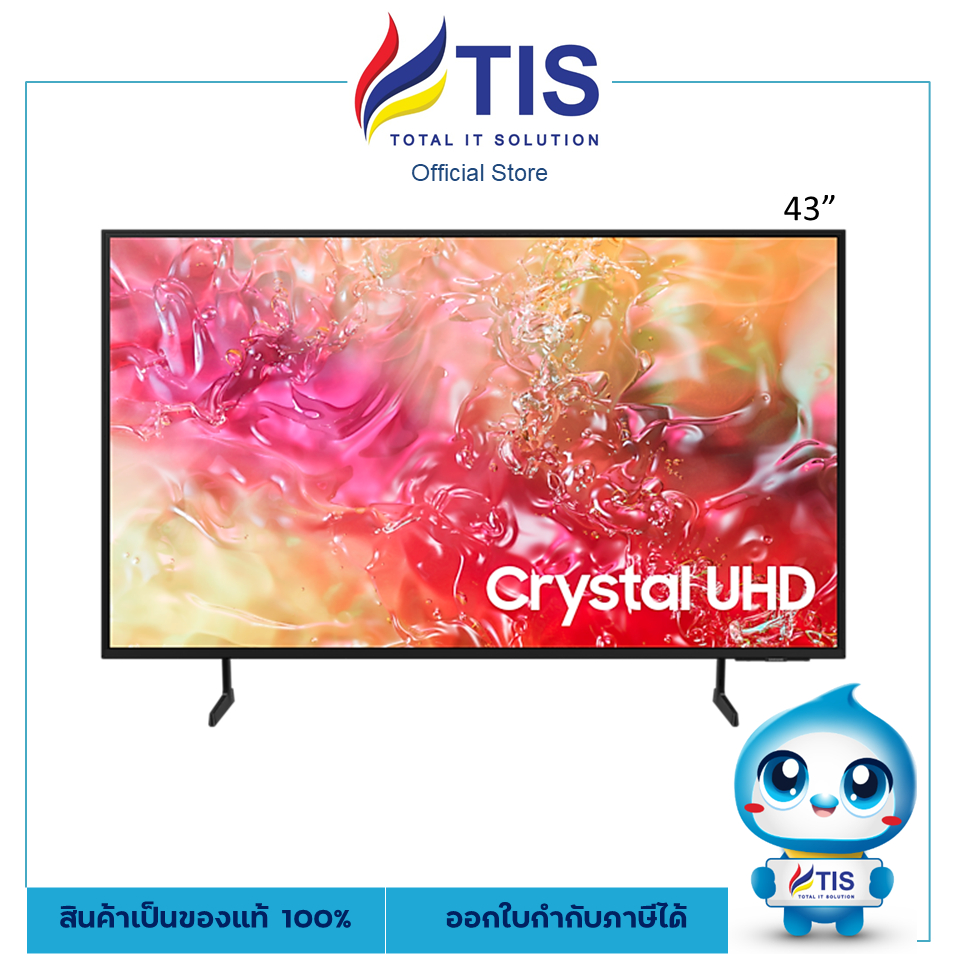 Samsung 43" Crystal UHD DU7000 4K Tizen OS Smart TV (UA43DU7000KXXT)