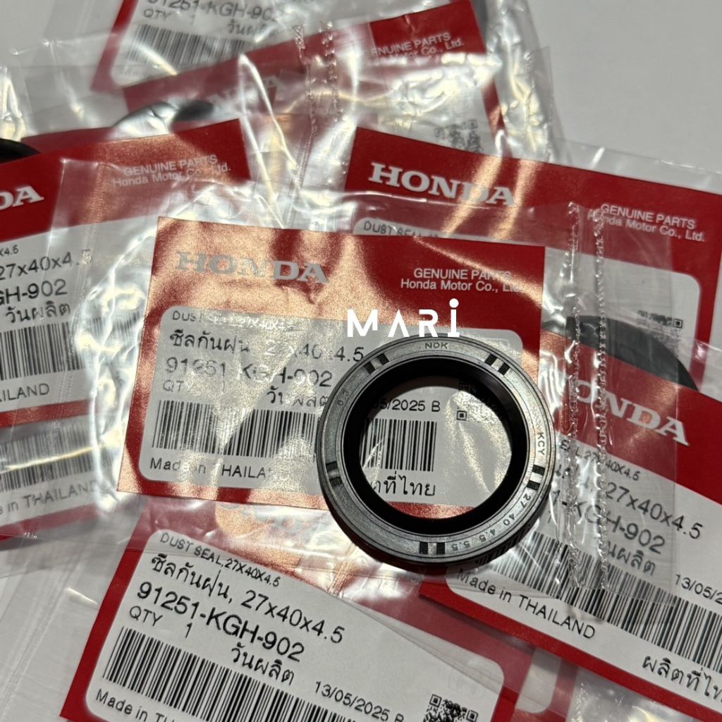 ซีลกันฝุ่นดุมสเตอร์ เวฟทุกรุ่น ซีลกันฝุ่น26x40x4.5 แท้ศูนย์ 91251-KGH-902