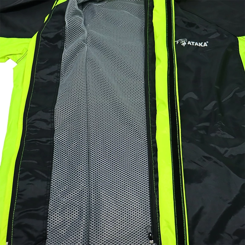 ATAKA A9 เสื้อกันฝนขี่มอเตอร์ไซค์ รุ่นหนา ไซส์ S-6XL thumbnail 9