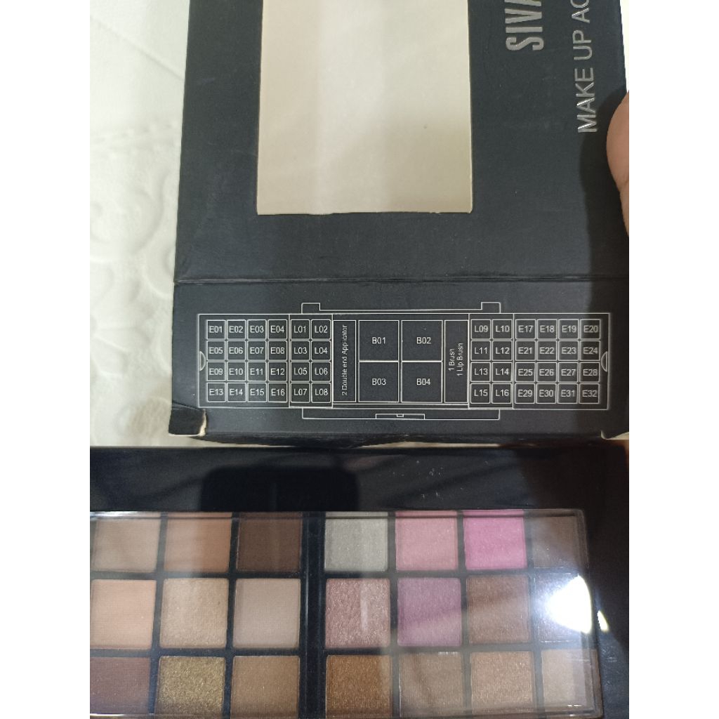 sivanna color make up เซต2ชั้นทาตา/บลัชออน สิวันนาใหญ่ เนื้อละเอียด บางเบาเกลี่ยง่ายสีสวย ติดทนนาน - รูปที่ 2