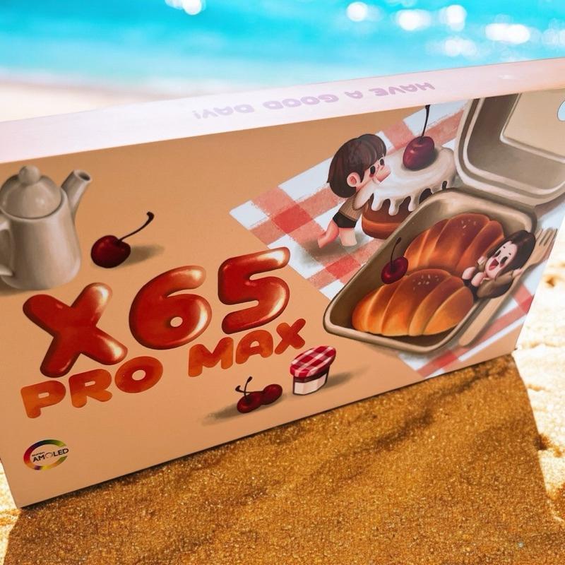 X65 PRO MAX รุ่นครัวซอง รับสายไลน์เฟสได้ หน้าจอ AMOLED ใหม่ล่าสุด 2025 แถมสายถัก+สายลายจุด+เคส+ฟิล์ม