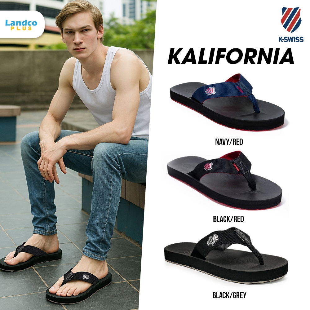 K-Swiss Collection เคสวิส รองเท้าแตะ รองเท้าลำลอง UX Kalifornia KSW24SDU007WHS / KSW24SDU008WHS