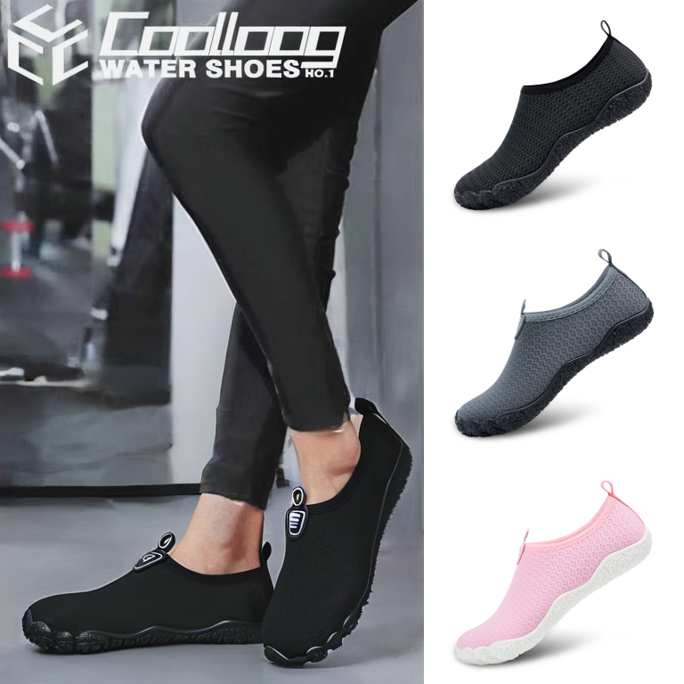 รองเท้าผ้าใบในร่มของ Cooloog ทั้งผู้หญิงและผู้ชายสามารถสวมรองเท้าเดินป่ารองเท้าเดินป่ารองเท้าลุยและแห้งเร็ว