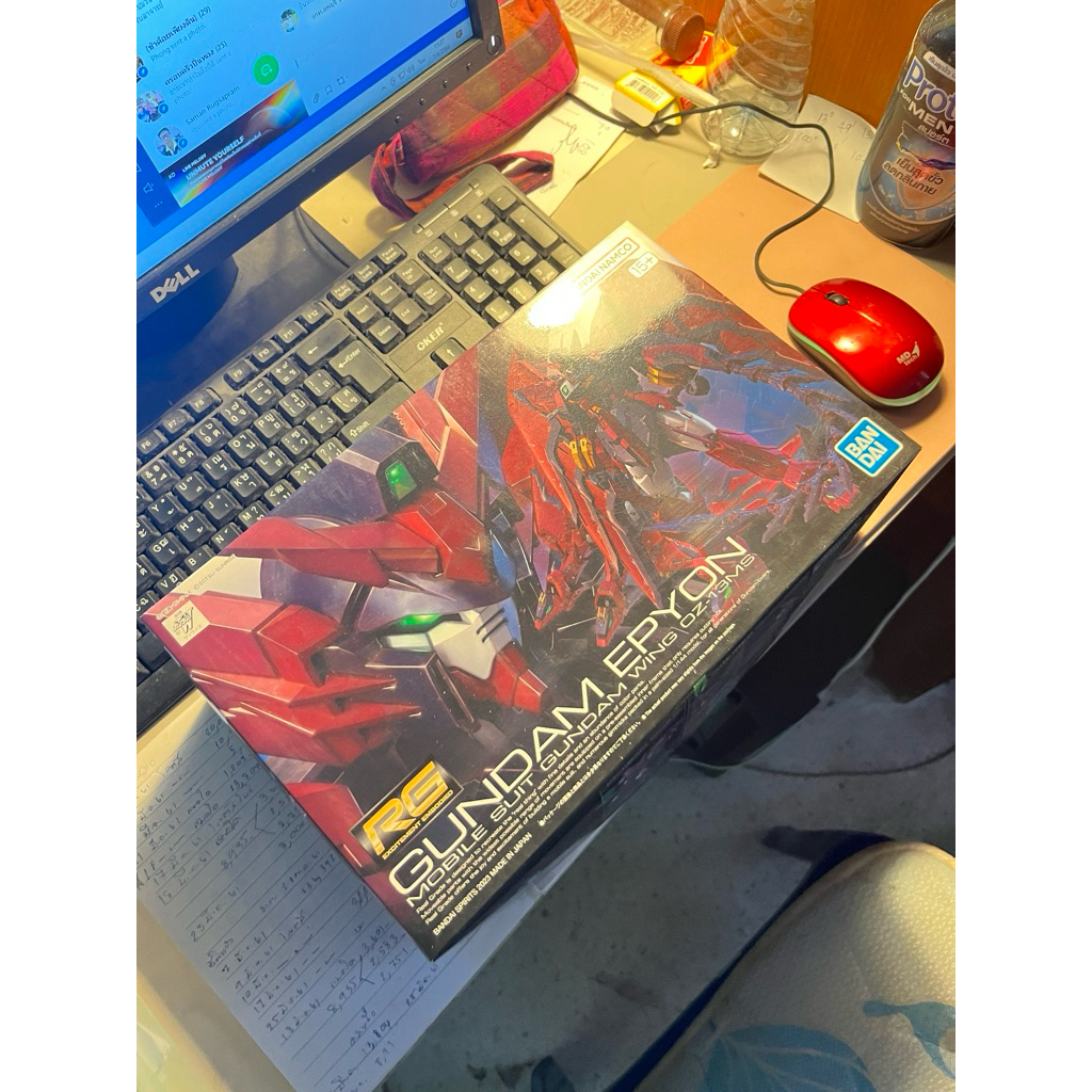 (พร้อมส่ง)(P-Bandai) RG 1/144 Gundam Epyon [wing series]