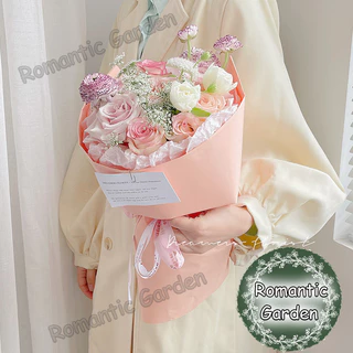 กระดาษไข กระดาษเคลือบเกาหลีกันน้ำ ทึบ85% ห่อดอกไม้ห่อของขวัญ พร้อมส่งจากไทย