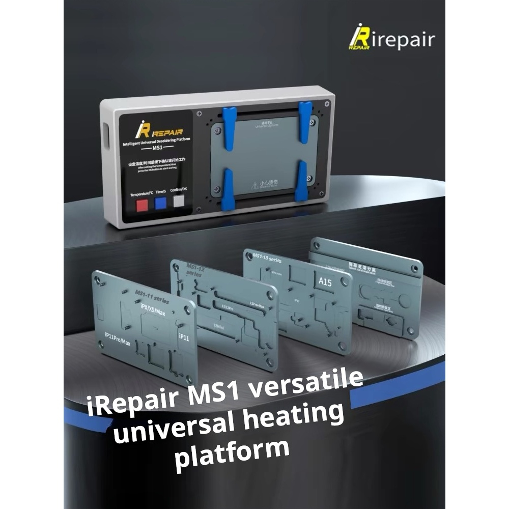 Mijing iRepair เซ็ทเครื่องวอมบอร์ด MS1 X-16pm ขาตั้งเมนบอร์ดเครื่องมือถอดชิ้นส่วน สำหรับ iPhone x XS 11 12 13 14 PRO MAX - รูปที่ 2