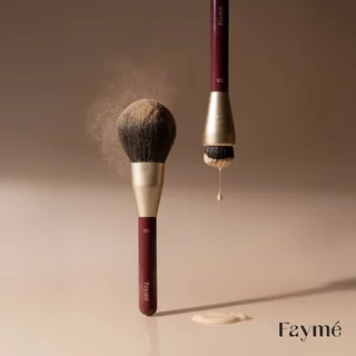 [เซ็ทแปรงคู่] Fayme แปรงปัดแป้ง และ แปรงรองพื้น เฟย์เม่ (101+201)