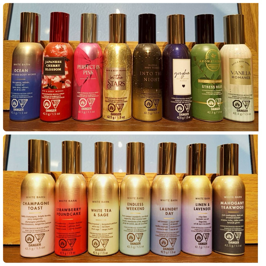 สเปรย์ฉีดห้อง Room Spray 🧬แท้💯% Bath & Body Works ENDLESS WEEKEND,WINTER CANDY APPLE,Strawbe