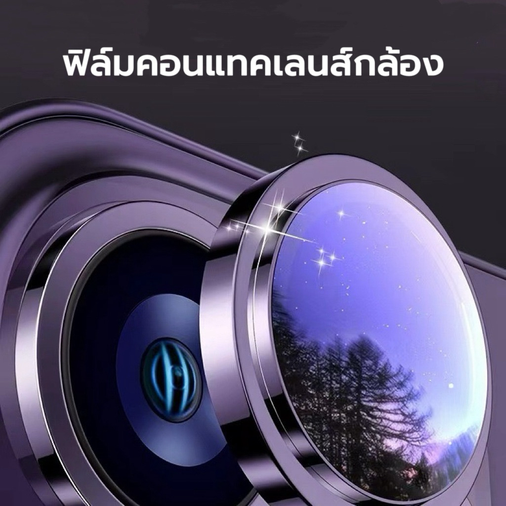 🔥 รุ่นใหม่🔥 ฟิล์มกระจก กันรอย เลนส์กล้อง สำหรับ ไอโฟนiPhone 17 Pro Max/Air/16E/15/14 Plus 13 12 11 เลนส์กล้องไอโฟน - ภาพย่อย 5