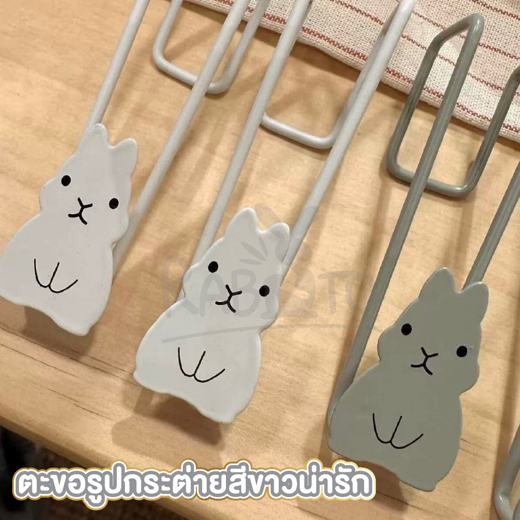 【RABITO สินค้าดี】CTN7003 ตะขอแขวนหลังประตูลิ้นชัก รูปที่ 3
