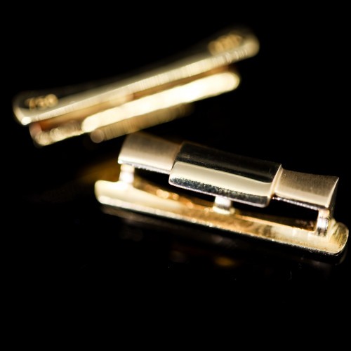 ข้อต่อสายนาฬิกา R0LEX Endlink 18k Yellow Gold ขนาด 20 mm.