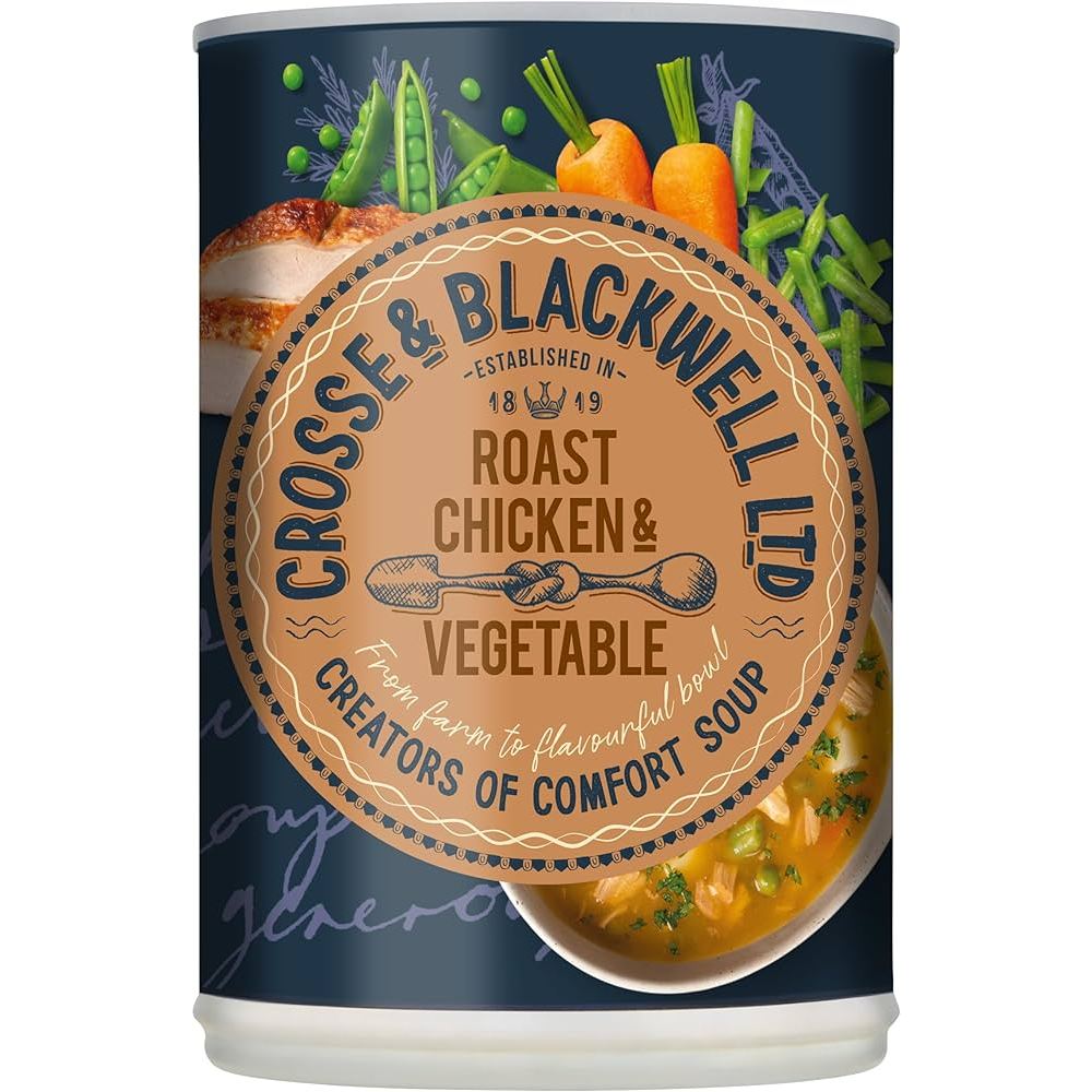 CROSSE & BLACKWELL Roast Chicken & Vegetable Soup 400g