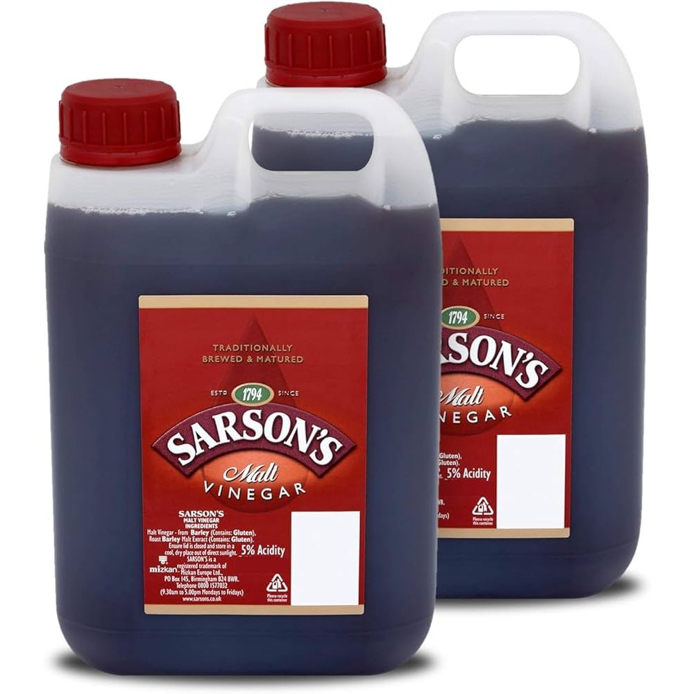 SARSONS Malt Vinegar * 5L CATERING BOTTLE * 5000ml