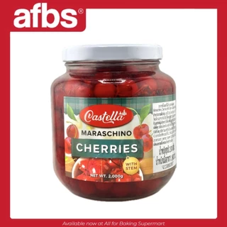 AFBS Castella Maraschino Cherries 2000 g. #1113146
