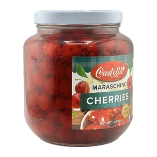 AFBS Castella Maraschino Cherries 2000 g. #1113146