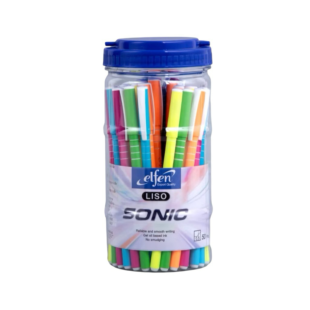 ใหม่ล่าสุด!!!!!ปากกาลูกลื่นLISO SONIC (1x50 ด้าม)