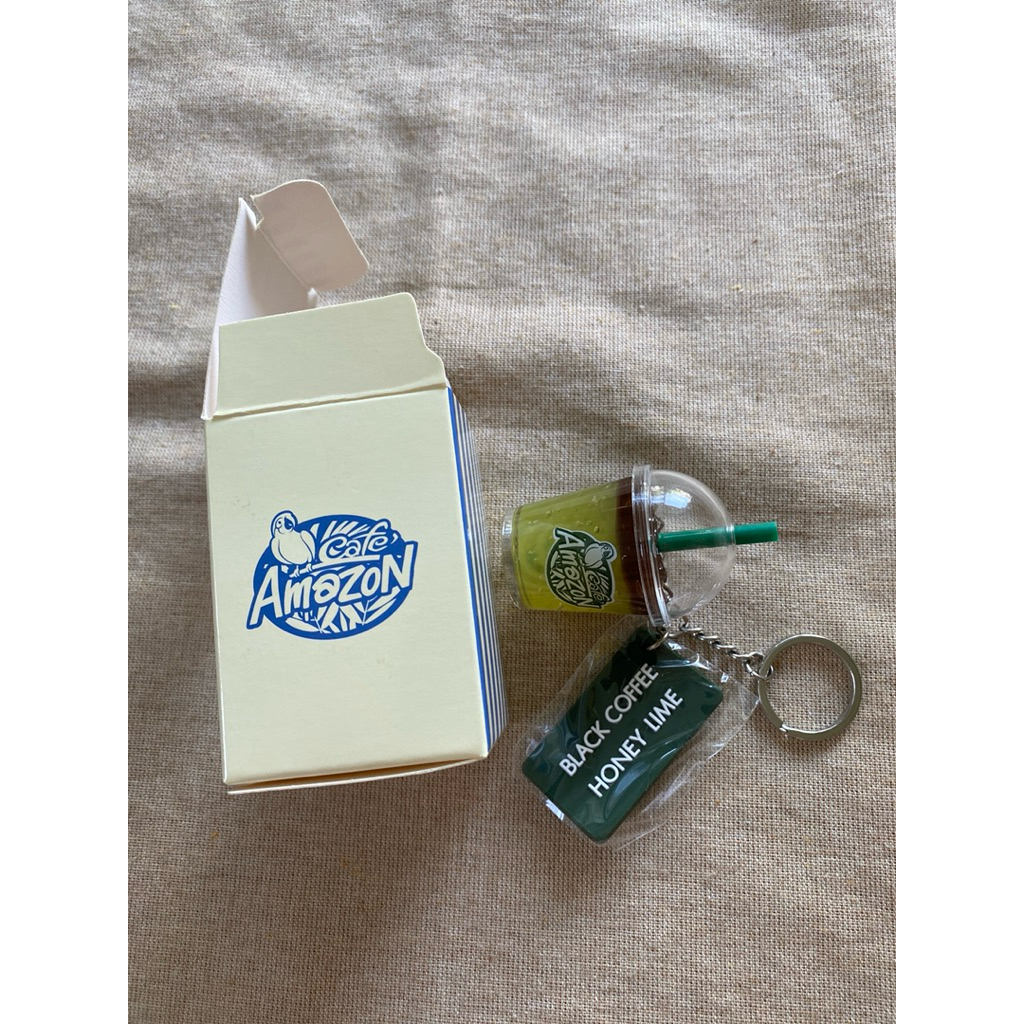 พวงกุญแจ cafe amazon          black coffee