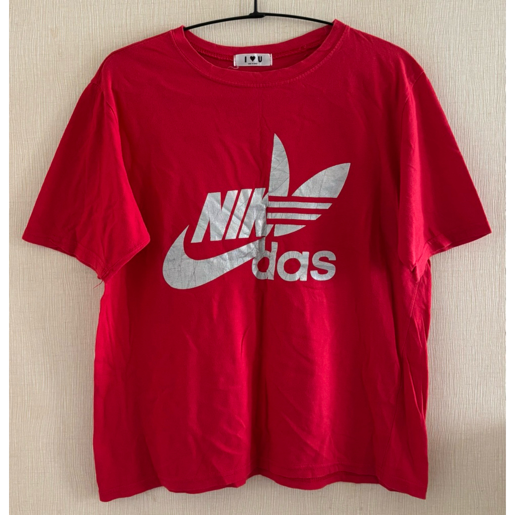 เสื้อยืด made in Korea มือสอง ป้าย I.U & BBoom UD