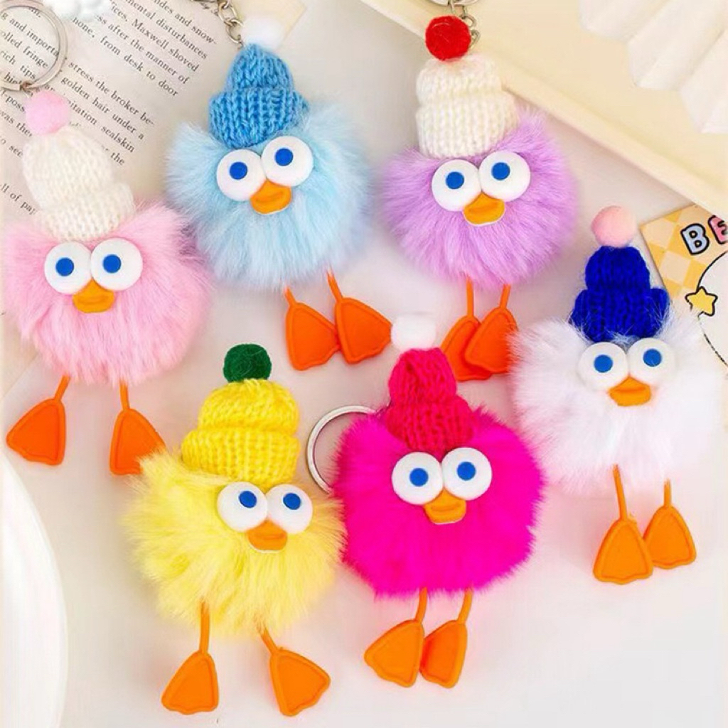 เป็ดเหลือง🐤 พวงกุญแจเป็ดน่ารักๆๆ
