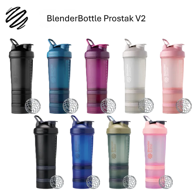 พร้อมส่ง👉Blender Bottle แก้ว ProStak® Shake Bottle with Storage ความจุ 22oz. นำเข้าจากตัวแทนจำหน่ายแบรนด์แท้💯