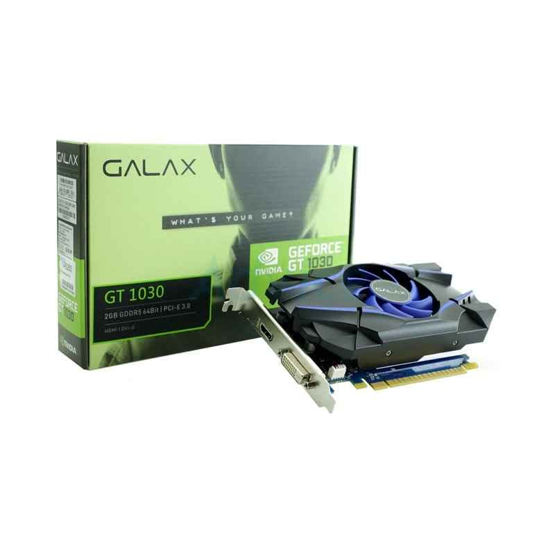 VGA (การ์ดแสดงผล) GALAX GT 1030 2GB GDDR5 64-BIT - รับประกัน 3 ปี