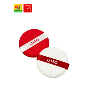 UNO เซตพัฟแป้งและคุชชั่นทรงกลม 2 ชิ้น รุ่น 29