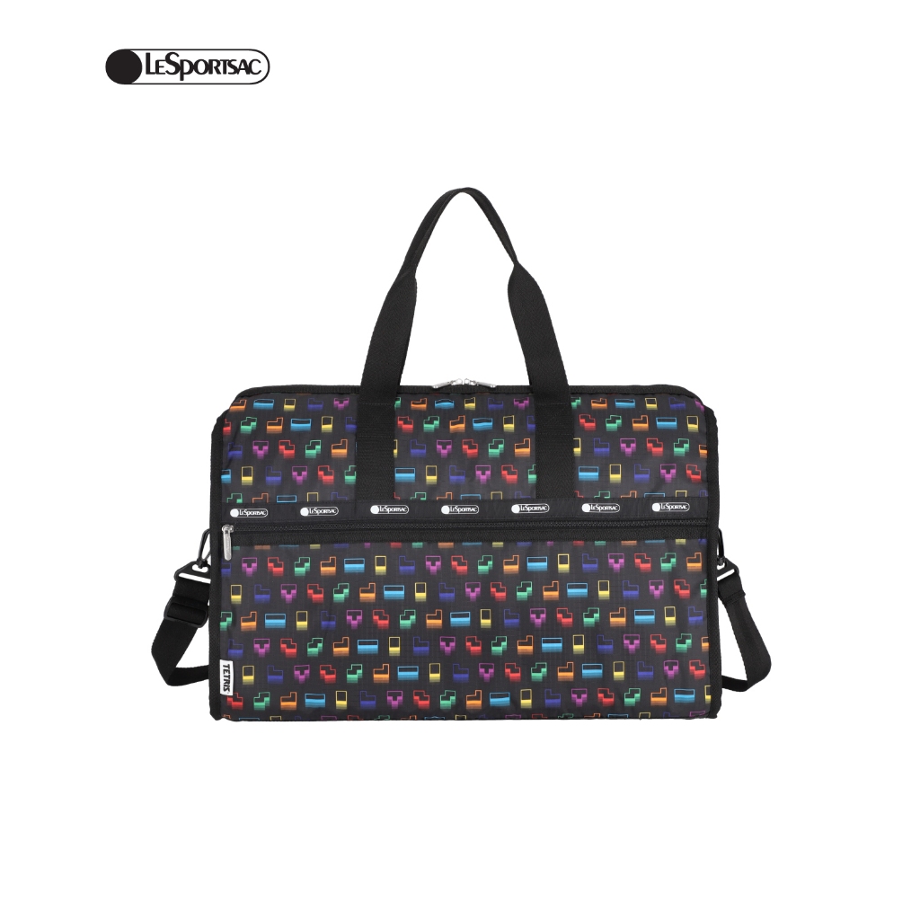 Lesportsac Deluxe Large Weekender Bag กระเป๋าเดินทางใบใหญ่ Style 4319 LeSportsac x Tetris™