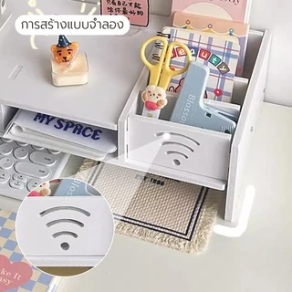 🔥พร้อมส่ง ชั้นวางจอคอม ชั้นวางโน็ตบุ๊ค พร้อมที่เก็บคีย์บอร์ด จัดระเบียบเดสก์ท็อป รับน้ำหนักได้20กก ความสูงของเดสก์ท็อป