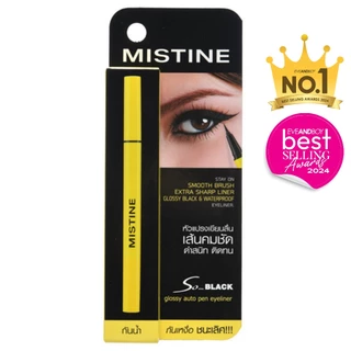 MISTINE - So Black Glossy Auto Pen Eyeliner (1 g.) อายไลเนอร์สีดำ