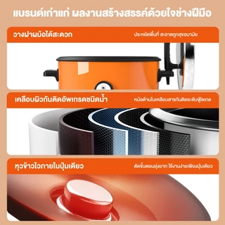 CAMEL หม้อหุงข้าวไฟฟ้าเชิงพาณิชย์ ขนาดใหญ่ 6-18L หม้อไม่ติด สำหรับร้านอาหาร