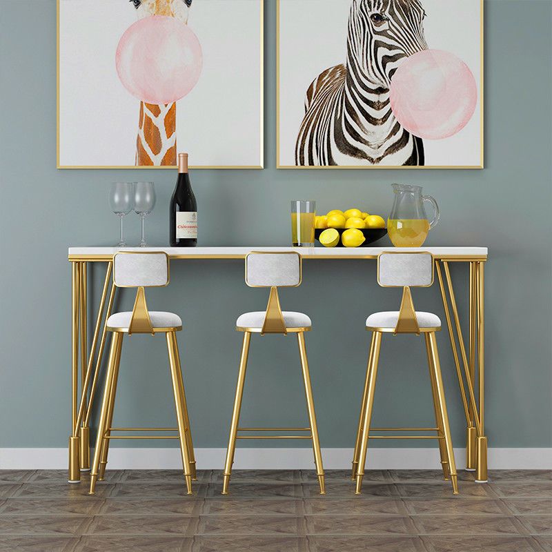 💥จัดส่งวันนี้💥bar chair  เก้าอี้บาร์ เก้าอี้ทรงสูง การออกแบบเบาะหุ้มเบาะ รับน้ำหนักได้ 130KG นั่งสูง75cm - รูปที่ 6