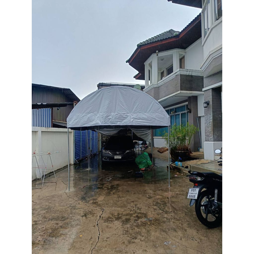 เต็นท์โค้ง2×2เมตรผ้าใบUV(ผลิต2-3วัน)