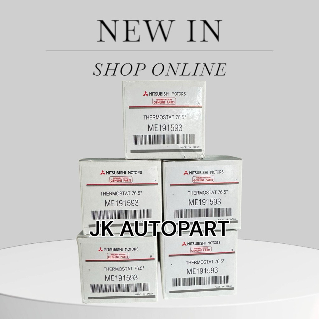 วาล์วน้ำ MITSUBISHI ME191593 (76.5องศา) STRADA2.8,TRITON2.4 MIVEC 4G18-4M40 วาวน้ำมิตซู สตราด้า สั่ง