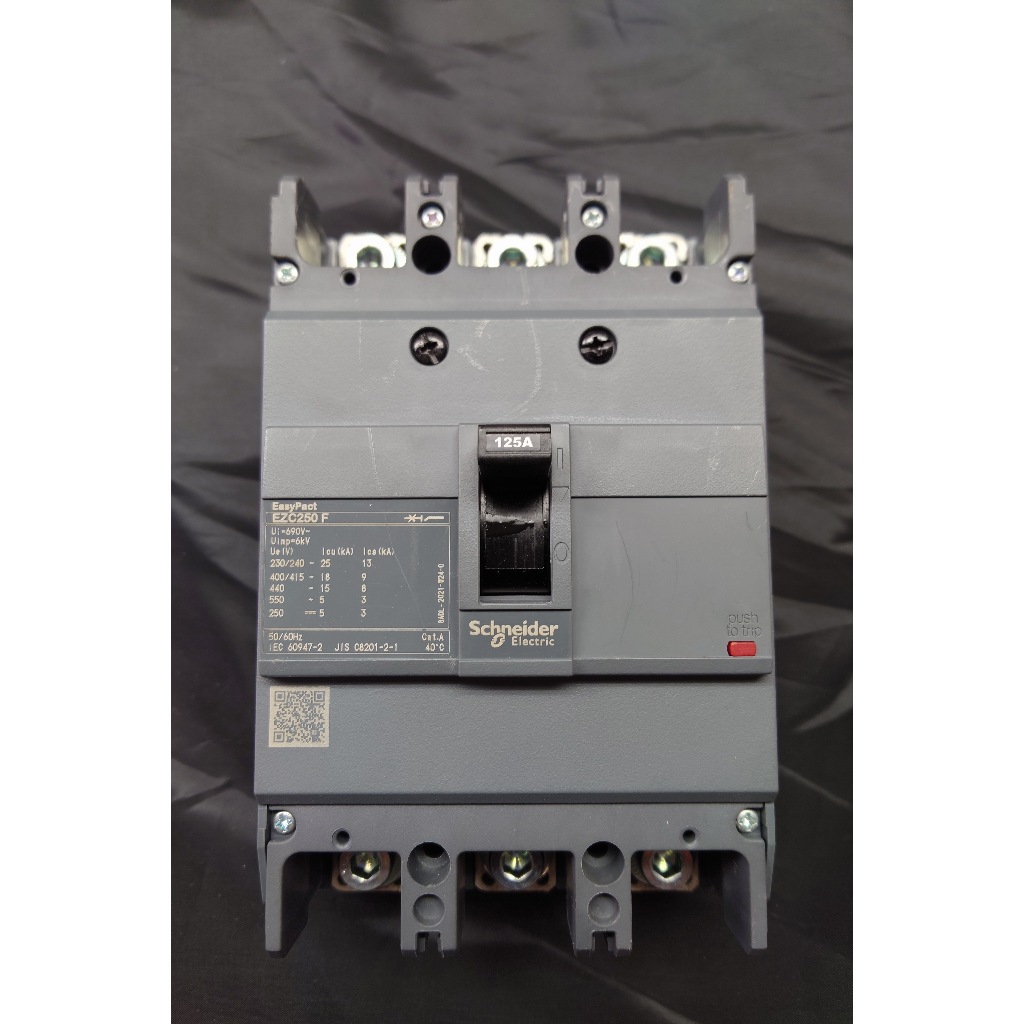 Schneider Circuit Breaker EasyPact EZC250F 125A