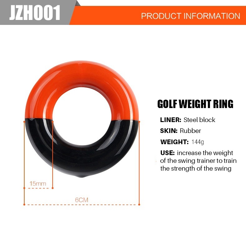 (PGM GOLF) Warm Up Weight Ring (no brand) อุปกรณ์พัฒนาวงสวิง ห่วงถ่วงน้ำหนักไม้กอล์ฟ รหัสสินค้า JZH001 ราคา ถูกที่สุด ดีลบีเคเค แกลเลอรีภาพที่ 2