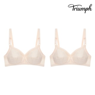 Night set Triumph เซ็ตคู่เสื้อชั้นในไม่มีโครงคัพทรงบาง รุ่น …