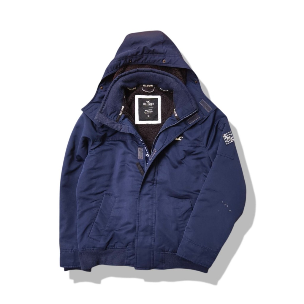 Hollister All Weather Hooded Jacket รอบอก 46”