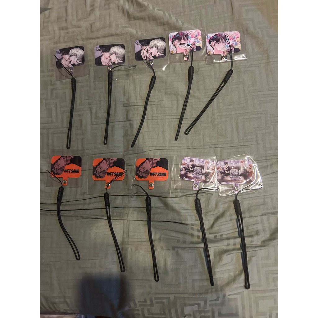 [มือ1ในซีล] พร้อมส่ง พรีเมี่ยมวาย Hermit สายคล้องโทรศัพท์ | Wetsand | Punch drunk love | Insecret | 