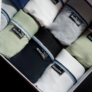กางเกงในเด็กผู้ชาย เซ็ต3ตัว บ็อกเซอร์เด็กสีพื้น Boxer Boocon บ็อกเซอร์ขาสั้น เนื้อผ้านิ่มสวมใส่สบาย