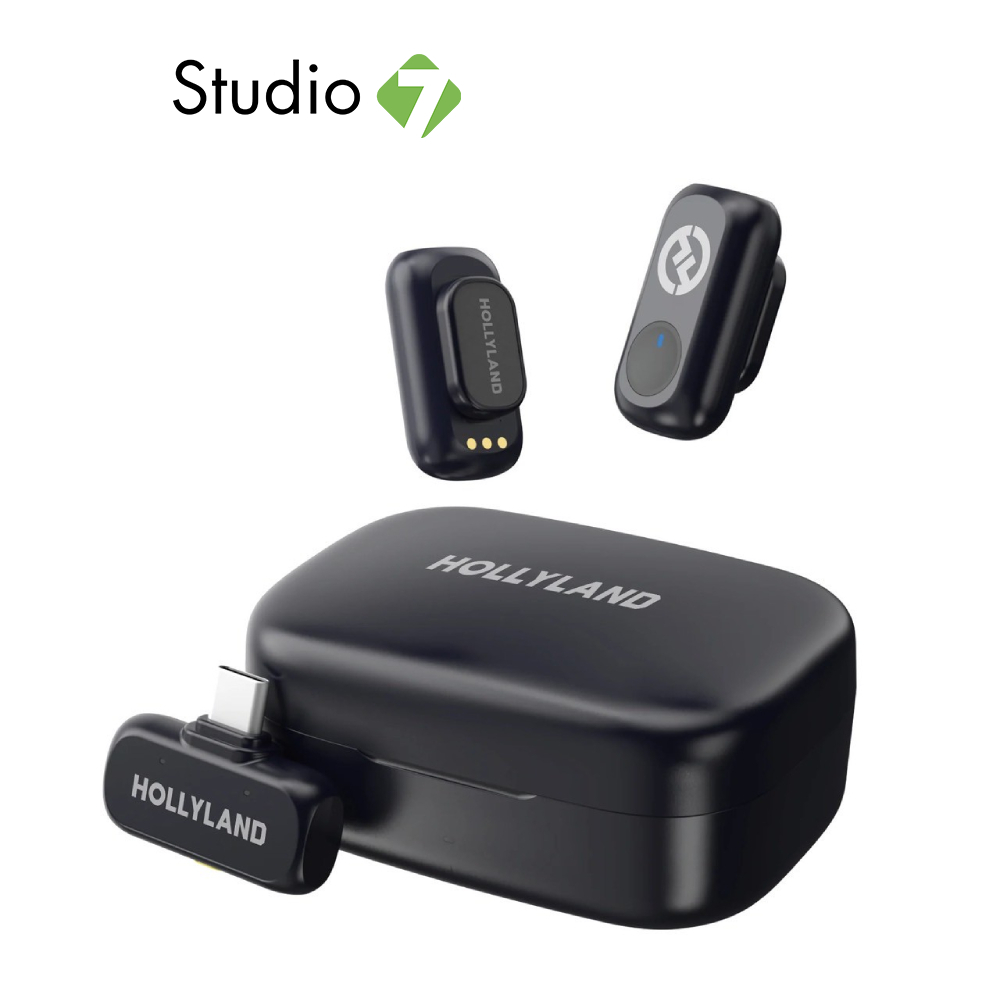 ไมโครโฟน HollyLand Lark A1 Duo USB-C Space Gray by Studio7