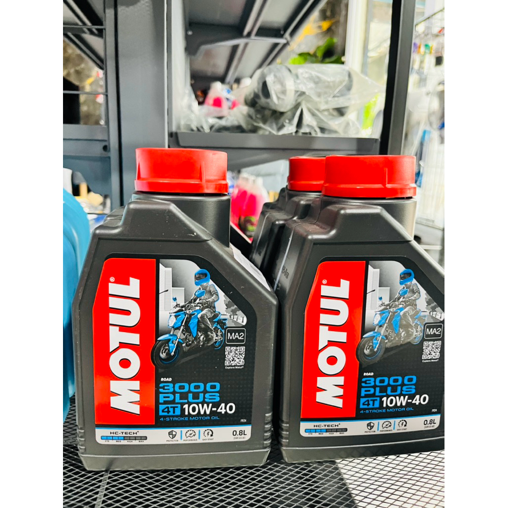 น้ำมันเครื่อง Motul 3000plus 10w-40 0.8L(ของแท้)