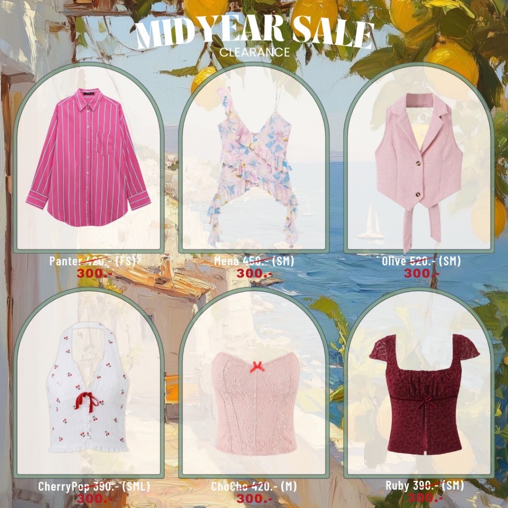 🔥(CLEARANCE) เสื้อกั๊ก ไหมพรม สินค้าพร้อมส่ง ราคาพิเศษ